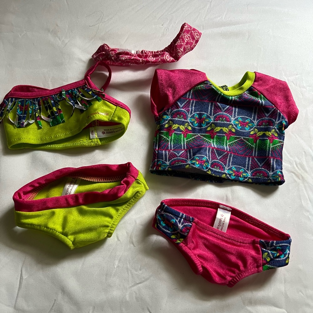 American Girl Doll Lea’s Mix and Match Swim Set